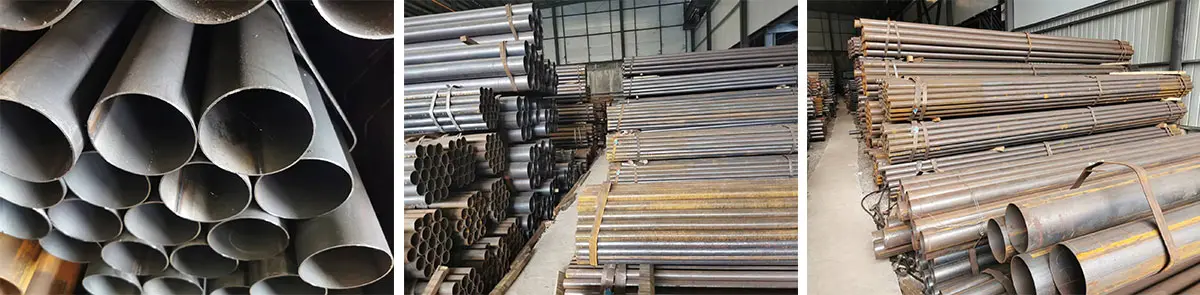 Q195 Q235 Q355 Специализированные сварные полые круглые стальные трубы для тяжелых строительных проектов