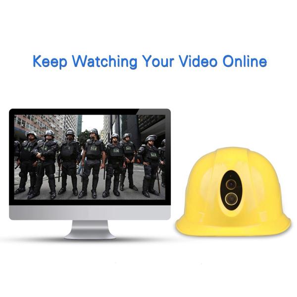 шлем безопасности 4G с камерой полным HD 1080P Wifi GPS для минирования конструкции промышленного