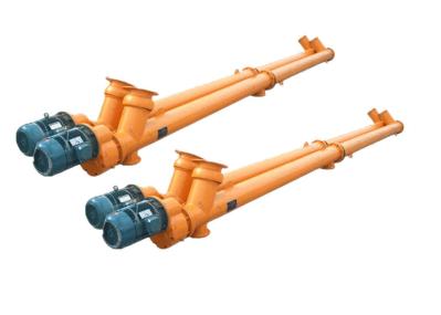 Chemical Stainless Steel Auger Conveyor Spiral Pipe Conveyor Simple Structure