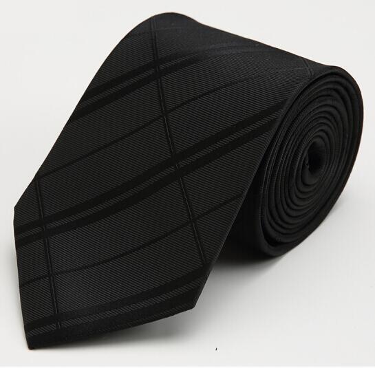 China Necktie Factory Finest Quality  Striped Design Silk Ties For Men
