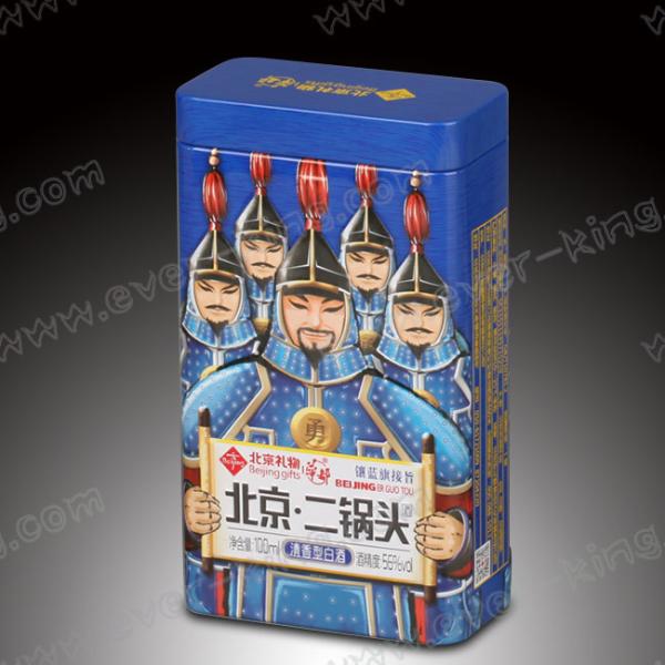Коробка стеклянной бутылки 128gsm OEM Recyclable портативная