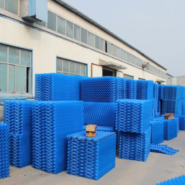 S Wave Пластмассовые PVC наполнители охлаждающая башня наполнитель СМИ охлаждающая башня наполнители