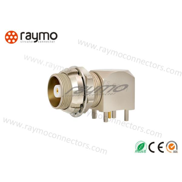 Множественный пользуясь ключом соединитель полумесяца вариантов, контакты печати Кримп локтя коаксиального кабеля