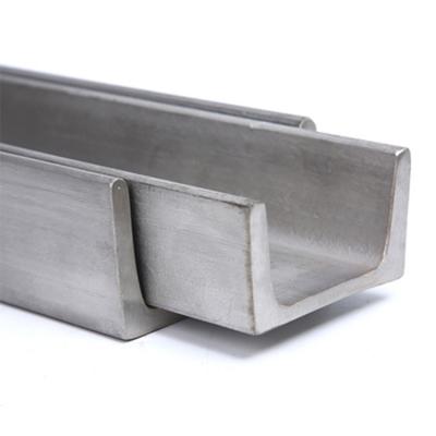 Primary U Shaped Metal Channel 410 420 430 SS Finish Profile