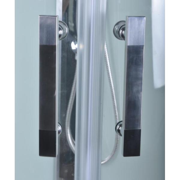 La salle de bains de confort a courbé des kits de stalle de douche a adapté le type debout libre