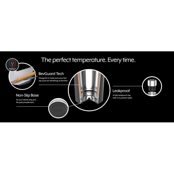 Stainless Steel Wine Tumblers 2 Pack 12 Oz & 1 Insulated Wine Bottle - Double Wall Vacuum Insulated Wine Cups With Lids And Straws Set