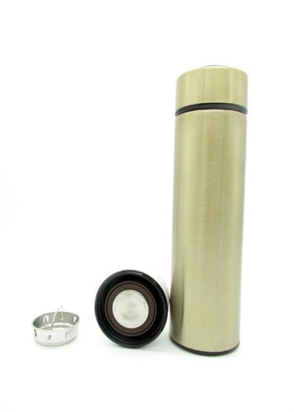 SUS 304 Portable Thermos Bottle Wide Mouth Skinny Soft Touch Surface