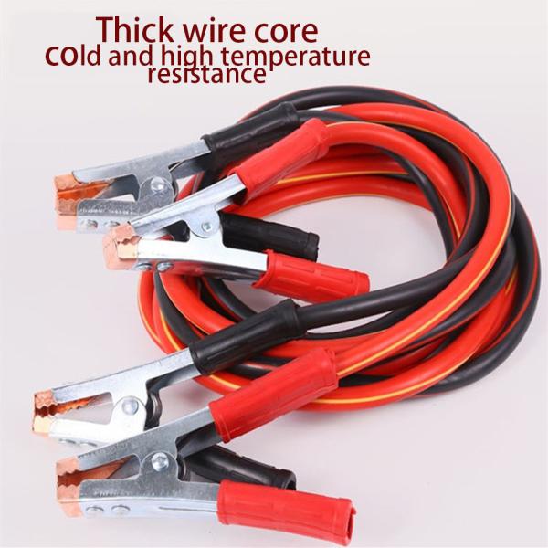 соединительные кабели батареи антифриза 1000A связывают проволокой проводку для спасения автомобиля