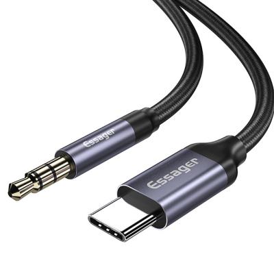 Type C Adapter Port To 3.5MM Audio Jack Cable Customized