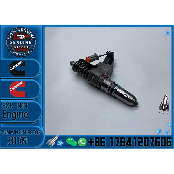 FOR Cummins Qsn14 Diesel Engine Accessories Fuel Injection Nozzle Excavator Engineering Machinery Fuel Injector Assembly 3411691