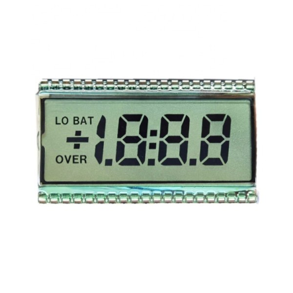 2024 New Tn Monochrome  Small TN Lcd Screen Positive 3.5 Digit 7 Segment Transflective Lcd Display