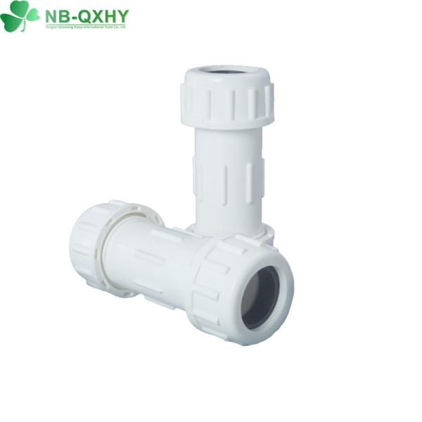 Quick and Pipe Connection with PVC Plastic Compression Fitting Coupling from Chinese