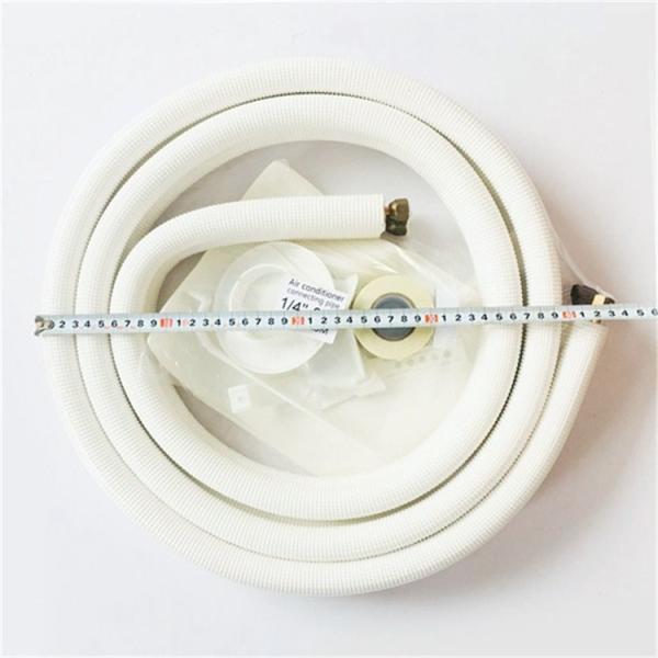 Pancake AC Spare Part Air Conditioner Insulated Copper Tube 1/2'' 3.5m