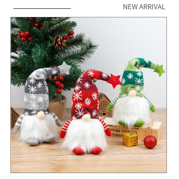 Luxuoso Santa Claus Style peluches da luz da noite do diodo emissor de luz da árvore de Natal da sala das crianças