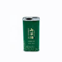 Aceite de oliva de calidad alimentaria para cocinar en lata verde para productos de aceite alimenticio vacío