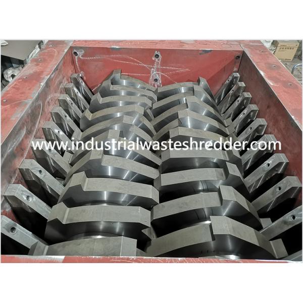 High Efficiency Waste Plastic Barrel Shredder,200L HDPE IBC Drum Dual Shaft Shredder With CE,Gallon Plastic Drum Crusher 1000kg Per Hour,Chemical Plastic Drum Pre Shredder