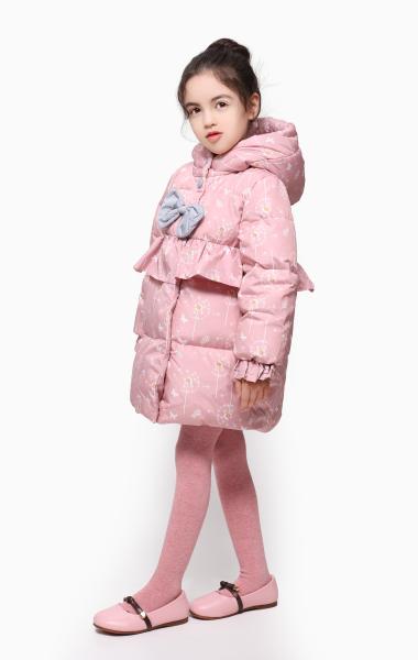 Kids Clothes Safety High Quality Outdoor Girls Long Coat Hot Fashion Winter Thick Duck Down Jacket