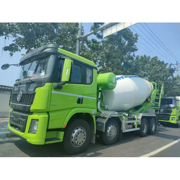 Cement Machinery 10m3 Concrete Mixer Truck Manual Transmission
