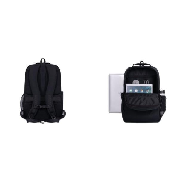 16'' Breathable Laptop Backpack , RPET Unisex Backpack Waterproof
