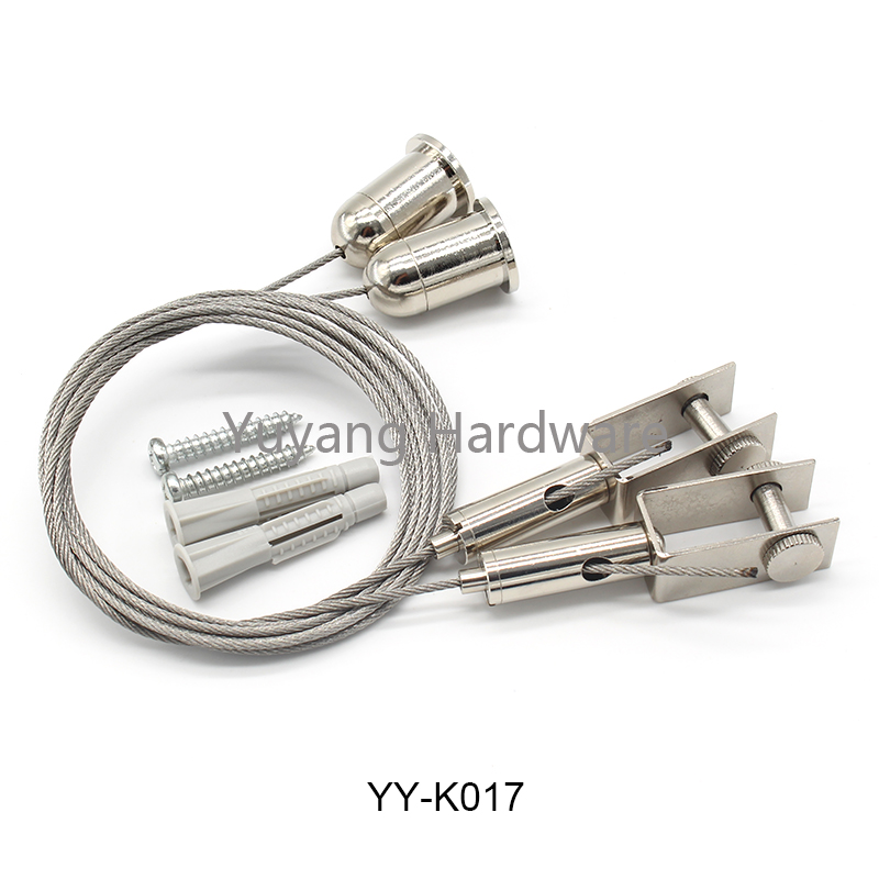 Wholesales Rail Hanger Kit Suspended Ceiling Hanging Kits OEM Suspension Wire for Lights