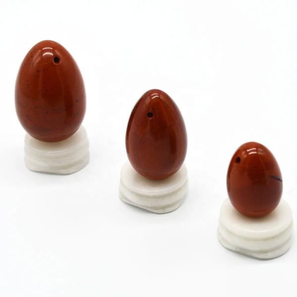 Red Stone Vaginal Yoni Massager Kegel Exercise Jade Eggs for Women Improve Pelvic Floor Health