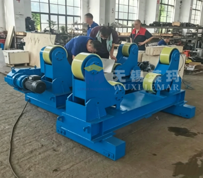 Industrial 20 Ton tank welding rotator for SAW automatic welding line