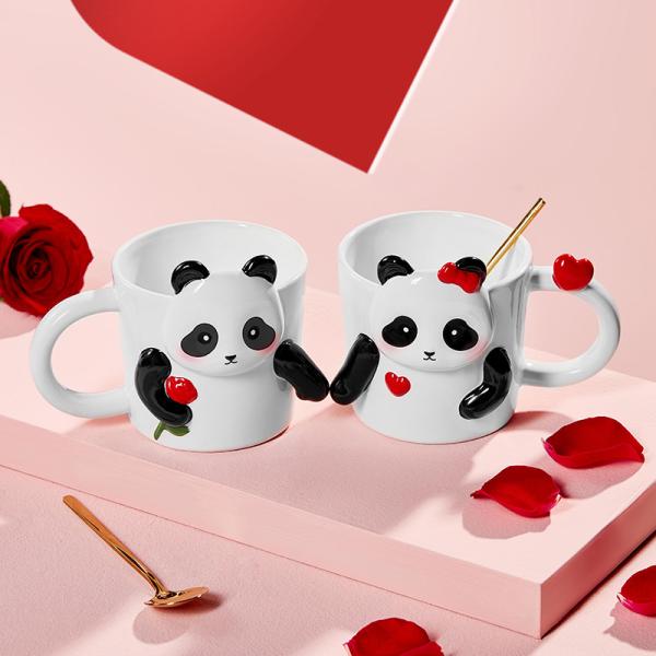 Ready To Ship In Stock Support Holiday Selection Valentine'S Day Ceramics For All-Season Customized Ceramics