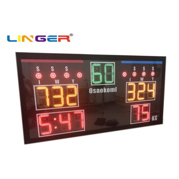 霧は移動立場が付いている電子スコアボードを取り上げるダイオードを導いた