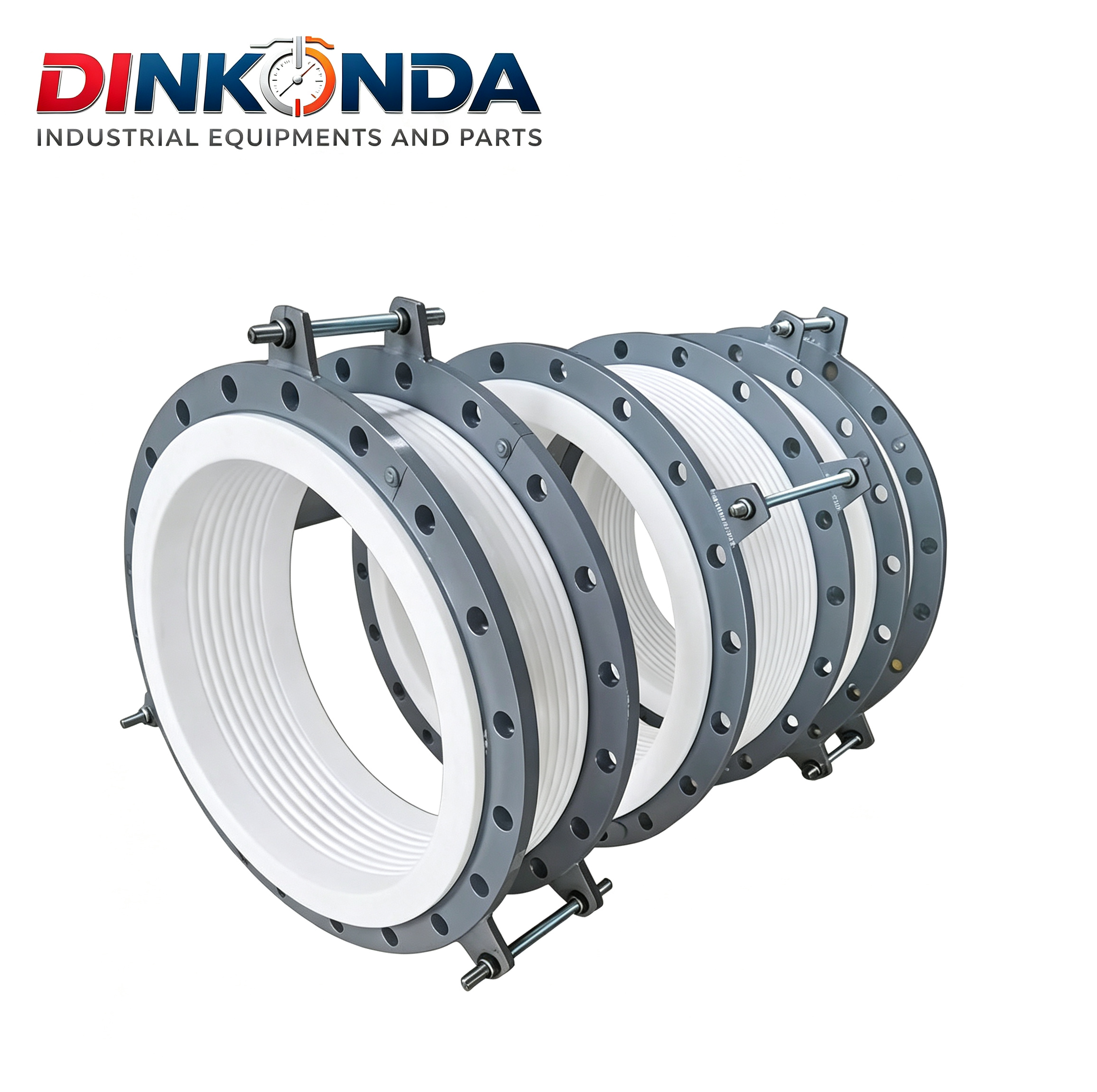 110V IP68 Power Plants Flexible SS Expansion Joint Metal Corrugated Pipeline Compensator
