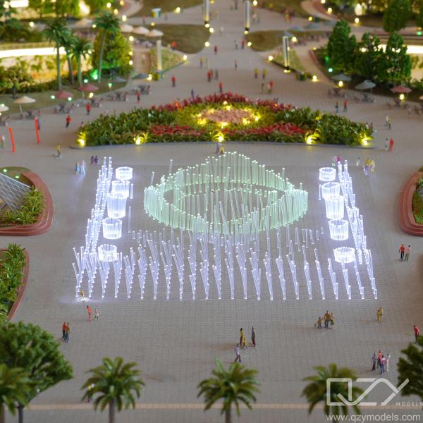 1/150 Архитектурный дизайн 3D моделирование Hainan Airlines Mova Plaza