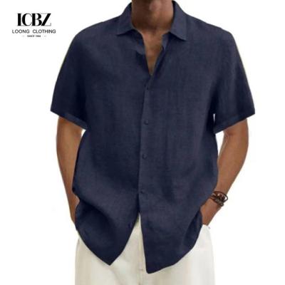 Support 7 Days Sample Order Lead Time Men's Short Sleeve Hawaiian Shirts and Shorts