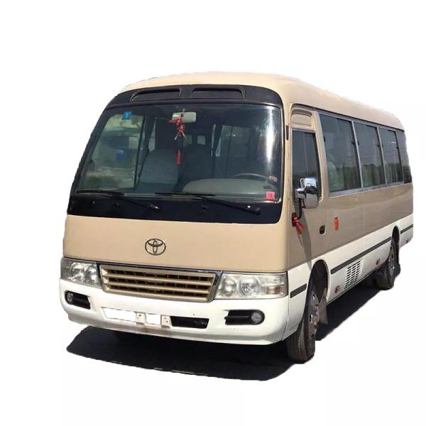 7005*2040*2785 Good Condition 30 Seats Mini Bus Or Used Toyo ta Coaster Bus Hot Sal