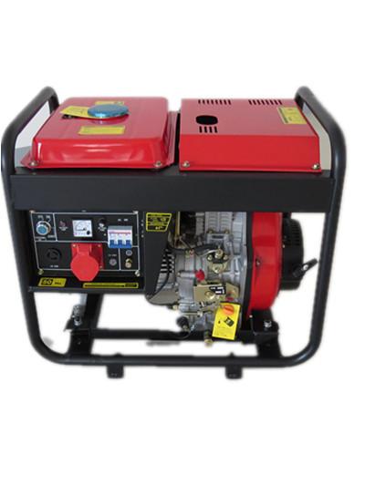 Forced Four Stroke Gasoline Electric Generator 6.5 Horsepower Construction Used