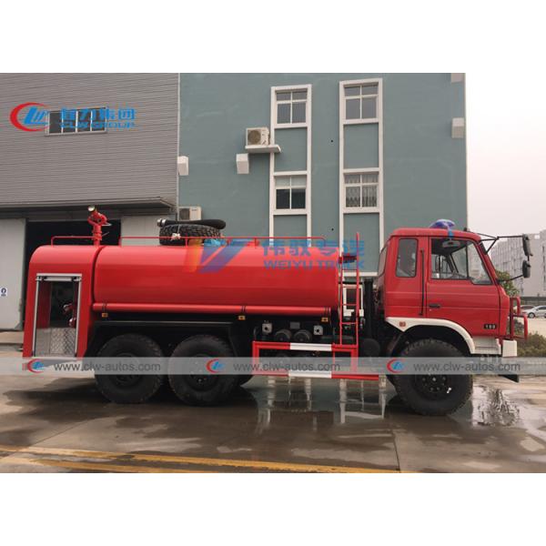 Тележка аварийного спасения леса Dongfeng 6x6 14000L противопожарная