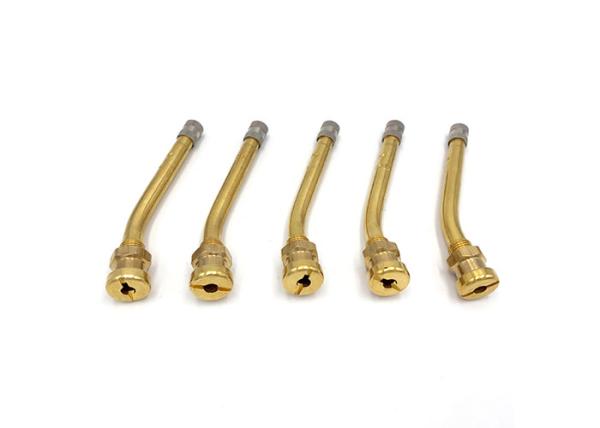 9.7mm Rim Hole Metal Tire Valve Stem 90mm Length for Trucks V3.20.4 Brass Core