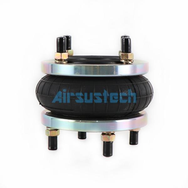 Black Suspension Air Spring 150076H-1 Flange Pneumatic Cylinder Total Stroke 50MM