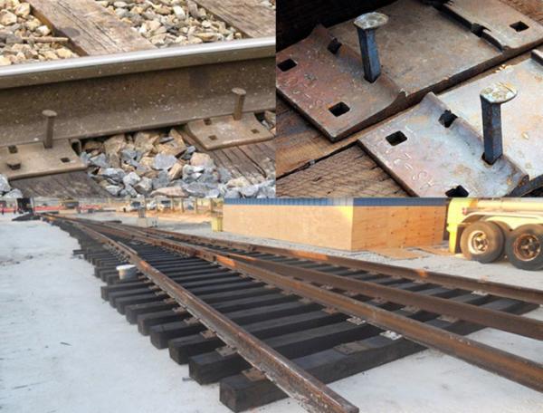 Padrão Europeu DIN5901 AFNOR 36 Ferrovia de aço