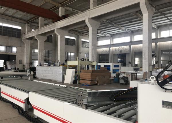 HPL Acrylic Lamination Machine PUR Hot Melt Laminating Machine PVC PET 70KW