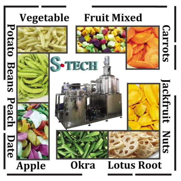 10Kg Stainessteel   Cheapest Auto Fruit Vegetable Chips  Vacuum Fry Food Processing  Machinery