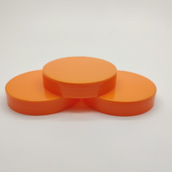 Leakproof 75mm Plastic Wide Mouth Jar Lids With Screw Lock