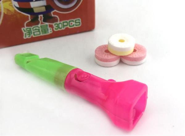 Lighting Novelty Candy Toys With Whistle For Children Abundant Nutrition/Good price