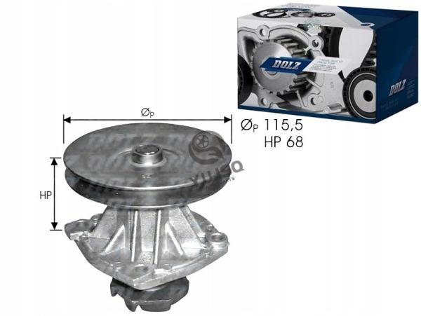 FIAT LANCIA Engine Coolant Water Pump 4194951 4243593
