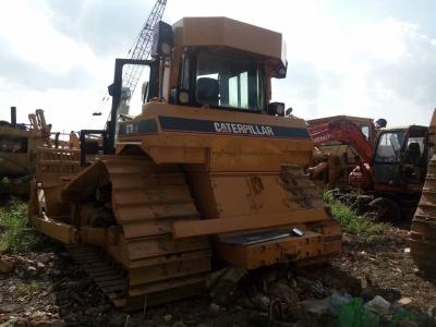 C9 Engine Used Crawler Dozer Well Maintenance D7R New Paint With Yellow Color