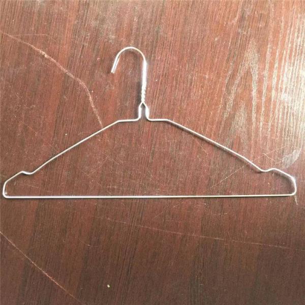 Wear Resistant Galvanized Wire Hangers Diameter 1.9mm 16 Inch Size 20.5cm Height