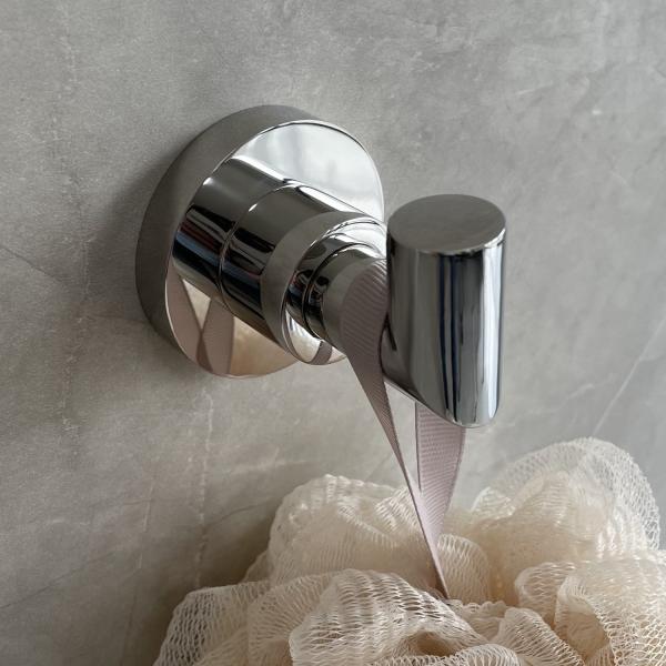 Cozinha de aço inoxidável do hotel da sala de visitas do banheiro do suporte do gancho da veste Sus304