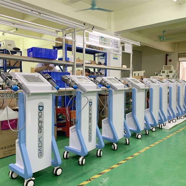 ESWT Therapy Machine Extracorporal Shockwave Therapy Machine Shock Wave Double Handles
