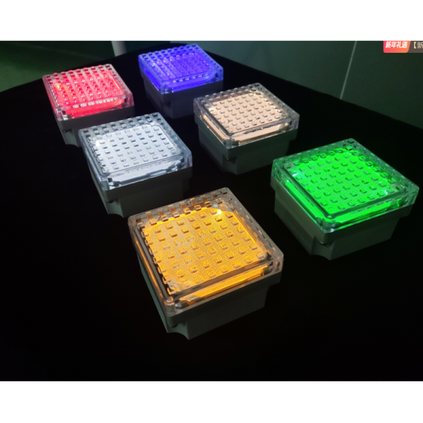 Solar Road Stud LED Cat Eyes IP68 Waterpro for Garden Park Pavement Outdoor Lighting