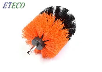 House Hold Round Red Drill Scrub Brush PP 2 Inch Quick Change Shafts