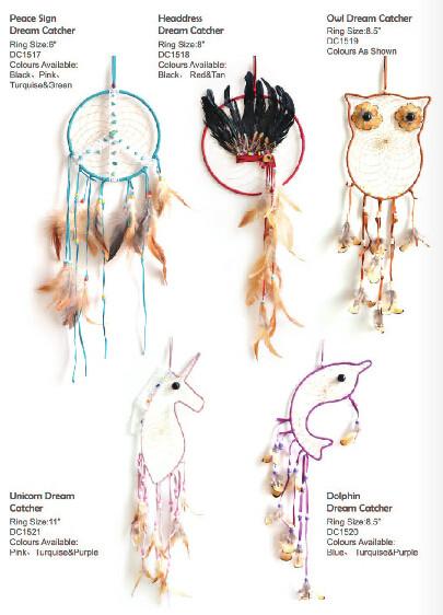 Handmade Dream Catcher Net Pure White Wall Hanging Decoration with Feather for Nice Dreams Craft Gift