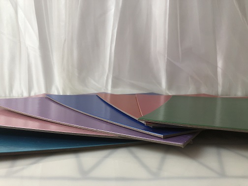 Eco Friendly Square Colorful PET Film  Cake Cardboard Base